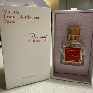 Baccarat Rouge 540 Box & Bottle (Empty)